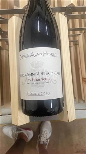 Burgundy Morey-Saint-Denis Premier Cru Domaine Alain Michelot Les Charrières 2019