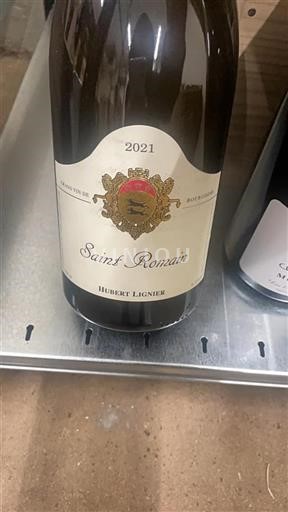 Burgundy Saint-Romain Hubert Lignier 2021