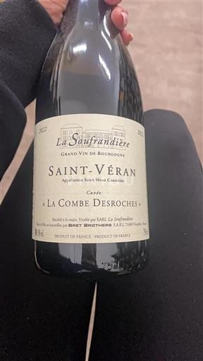 Bourgogne Saint-Véran La Soufrandière La Combe Desrochers 2022