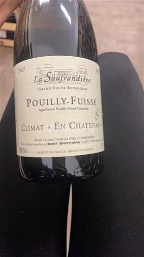 Bourgogne Pouilly-fuissé La Soufrandière Climat 'En Chatenay' 2022
