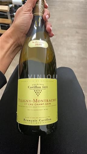 Burgundsko Puligny-Montrachet Premier Cru François Carillon 1er Cru Champ Gain 2020
