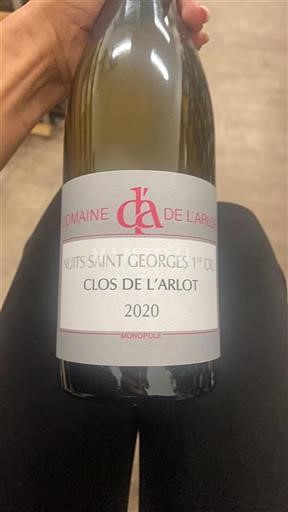 Burgundsko Nuits-saint-georges Premier Cru Domaine L'Arlot Clos de l'Arlot 2020
