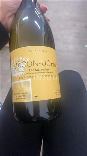 Bourgogne Mâcon och Mâcon-Villages Les Héritiers du Comte Lafon Les Maranches 2020
