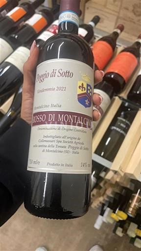Toscana Rosso de Montalcino Poggio di Sotto 2021