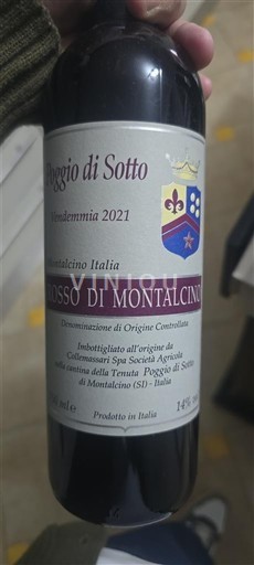 Toscana Rosso di Montalcino Poggio di Sotto 2021