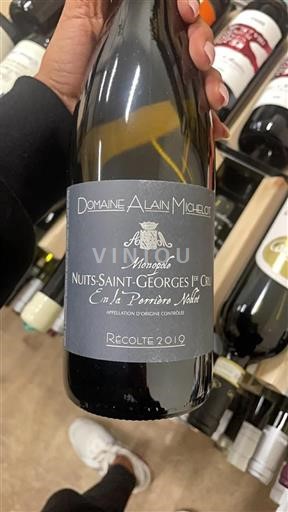 Burgundy Nuits-Saint-Georges Premier Cru Domaine Alain Michelot En la Perrière Noblot 2019