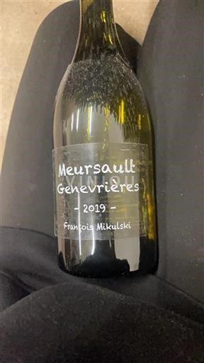 Bourgogne Meursault Premier Cru François Mikulski Genevrières 2019