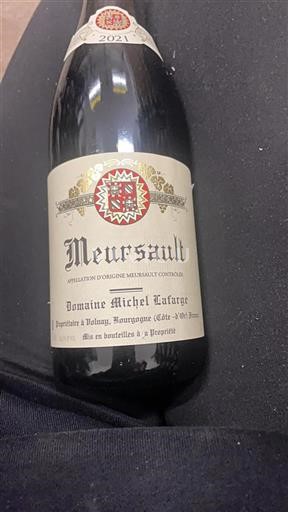 Burgundy Meursault Domaine Michel Lafarge 2021