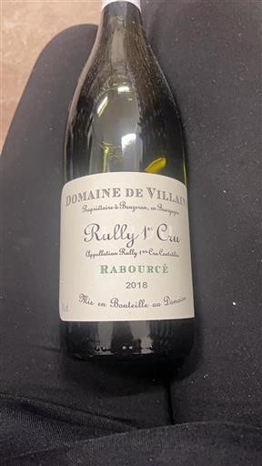 Burgundi Määrittelemätön Premier Cru Domaine Villaine Rabourcé 2018