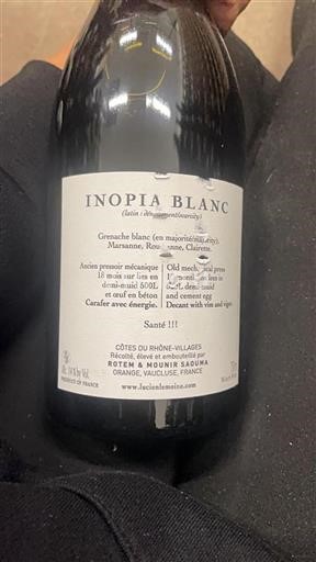 Valle del Rodano Côtes-du-rhône-villages Rotem & Mounir Saouma Inopia 2019