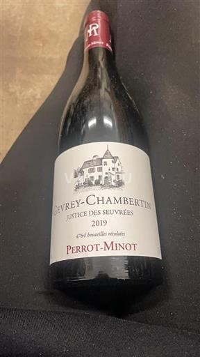 Burgundi Gevrey-Chambertin Perrot-Minot Justice des Seuvrées 2019