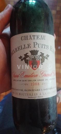 Bordeaux Saint-Émilion Grand Cru Grand Cru Château Magarielle Puits Ras 1988