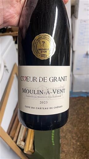 Beaujolais Moulin-à-vent Château Cave du de Chénas Coeur de Granit 2023