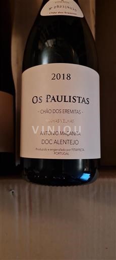 Portogallo Alentejo FitaPreta Os Paulistas Chão dos Eremitas Vinhas Velhas 2018