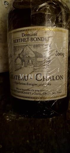 Jura Château-chalon Domaine Berthet-Bondet 2009