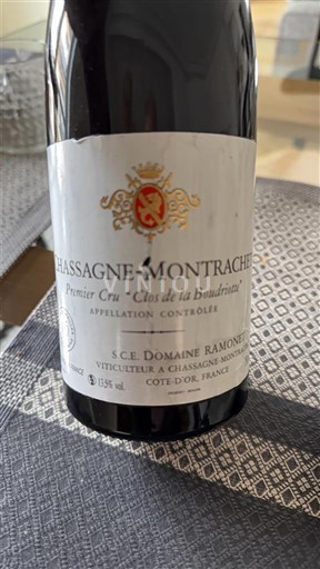 Burgundy Chassagne-Montrachet Premier Cru Domaine Ramonet Clos de la Boudriotte 2013