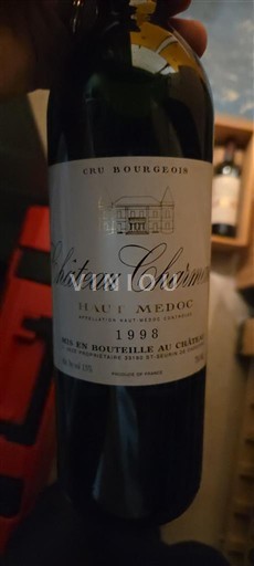 Bordeaux Haut-Médoc Château Charmail 1998