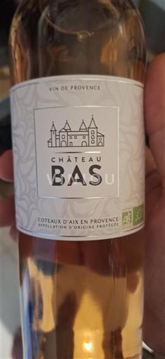 Provence Coteaux de Aix-en-Provence Château Bas Não Sazonado