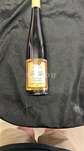 Alsace Không được chỉ định Vendanges Tardives Laurent Bannwarth Vendanges Tardives 2007