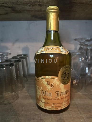 Jura Côtes-du-Jura Pierre Richard 1978