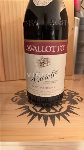 Piémont Barolo Cavallotto Bricco Boschis 2018