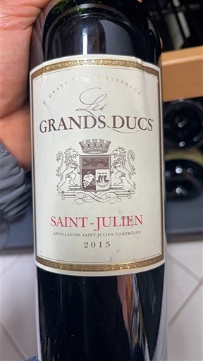 Бордо Сен-Жюльєн Les Grands Ducs 2015