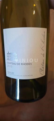 Zuidwest-Frankrijk Gaillac Château Rhodes 2023