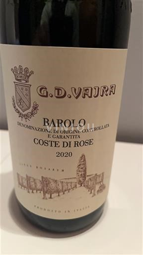 Piemont Barolo G.D. Vajra Coste di Rose 2020