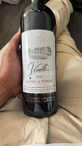 Burdeos Lalande-de-Pomerol Château Voselle 2016