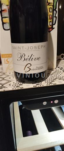 Rhône Valley Saint Joseph Domaine Boissonnet Bélive 2023