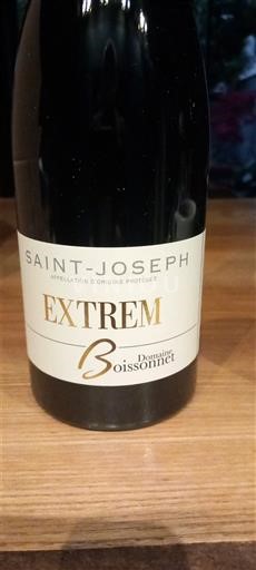 Rhône Valley Saint Joseph Domaine Boissonnet Extrem 2022