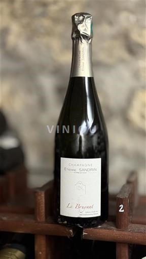 Champaña Champán Etienne Sandrin Le Bruyant Sin añada