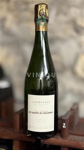 Champaña Champán Premier Cru Jean Servagnat Les Galipes de Coulommes Sin añada