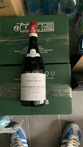 Vin Rouge sec Les Hauts Pruliers Nuiton-Beaunoy 2023 France Bourgogne Nuits-saint-georges AOC Premier Cru