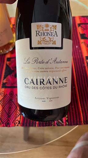 Valle del Ródano Cairanne Rhona La Porte d'Autanne 2022