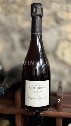 Champaña Champán Cazé-Thibaut Vignes de Rueil Rosé 2019