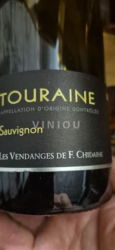 Loiretal Touraine Les Vendanges de F. Chidaine Sauvignon 2023