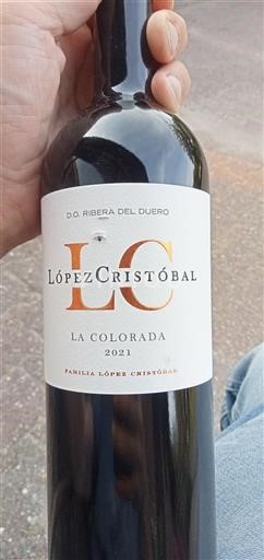 Castilien og León Ribera del Duero López Cristóbal La Colorada 2021