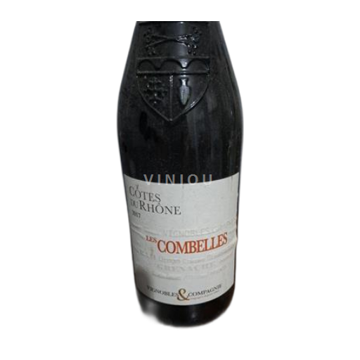 Rhônen laakso Côtes-du-rhône Vignobles & Compagnie Les Combelles 2017