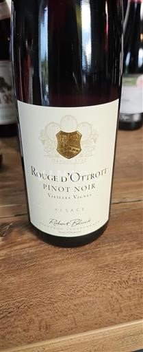Vin Rouge sec Rouge d'Ottrott Robert Blanck 2024 France Alsace Pinot noir AOC