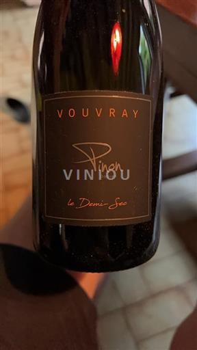 Valle del Loira Vouvray Pinon Damien Le Demi-Sec Sin añada