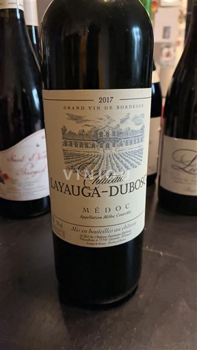 Bordeaux Médoc Château Layauga-Duboscq 2017