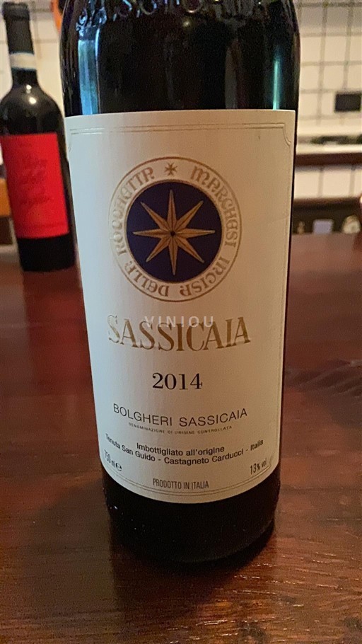 Toscana No especificado Tenuta San Guido Sassicaia 2014