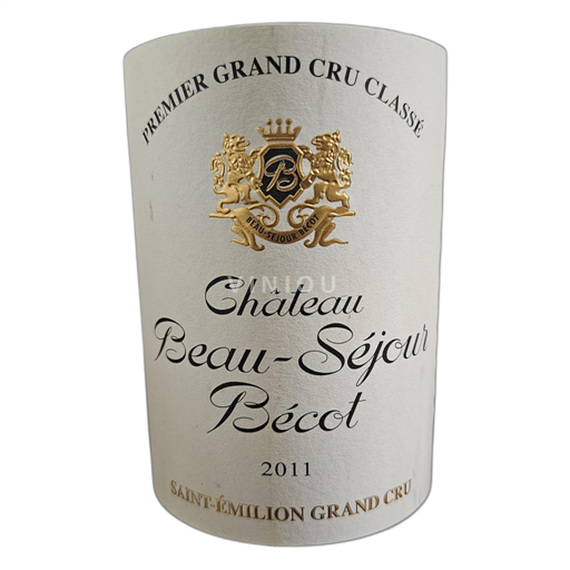 Bordeaux Saint-Émilion Grand Cru Château Beau-Séjour Bécot 2011