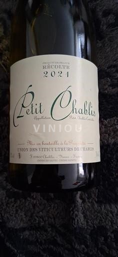 Bourgogne Petit-chablis Union des Viticulteurs de Chablis 2021