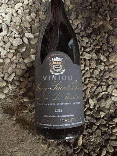 Burgundi Morey-Saint-Denis Premier Cru Domaine Schmidt Les Monts Luisants 2022