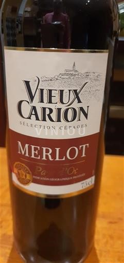 Languedoc-Roussillon Pays d'Oc Vieux Carion Sélection Cépages Non-Vintage