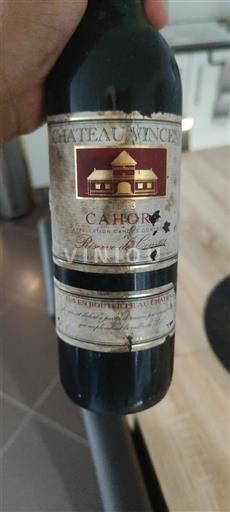 Sudoeste Cahors Château Vincens Réserve de Causer 1993