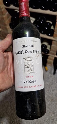Bordeaux Margaux Grand Cru Château Marquis de Terme 2009