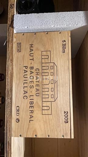 Bordeaux Pauillac Grand Cru Château Haut-Bages Libéral 2009